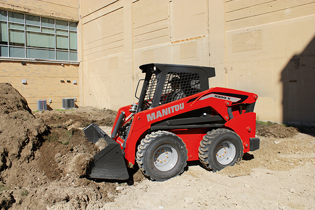 Manitou incarcator multifunctional vertical